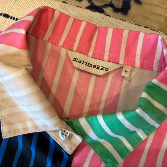 Marimekko Striped Multicolor Dress - Picture 2 of 4